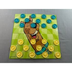 Vintage Scooby-Doo Checker Board Game Travel Set Complete Hanna-Barbera
